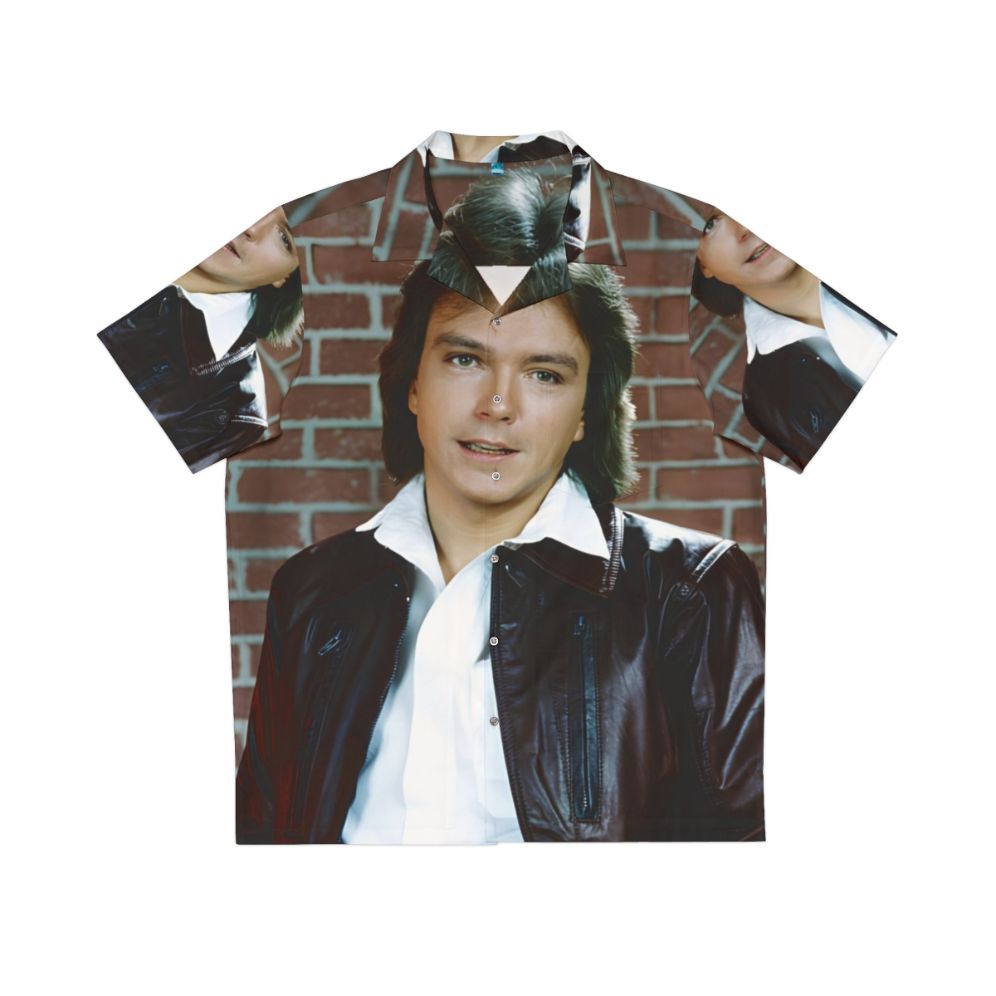 David Cassidy Hawaiian Shirt with Retro Pop Culture Design