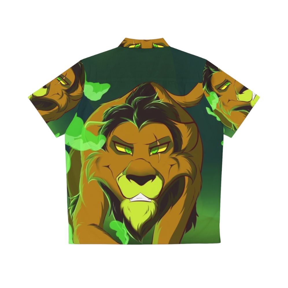 Scar Hawaiian Shirt from The Lion King - Back