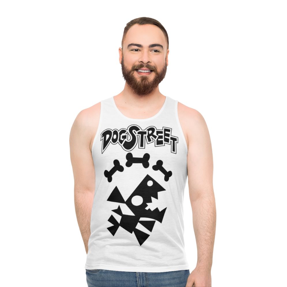 Unisex Dogstreet tank top with Disney and gaming inspired design - men