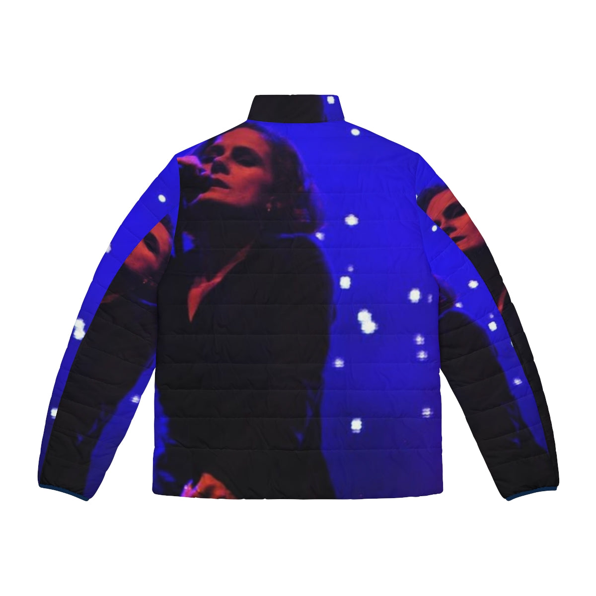 Alison Moyet Puffer Jacket - Retro Inspired Outerwear for Women - Back