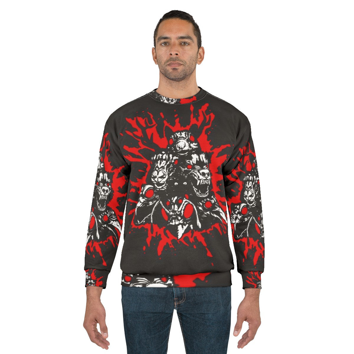 Inscryption Blood Totems Horror Sweatshirt - men