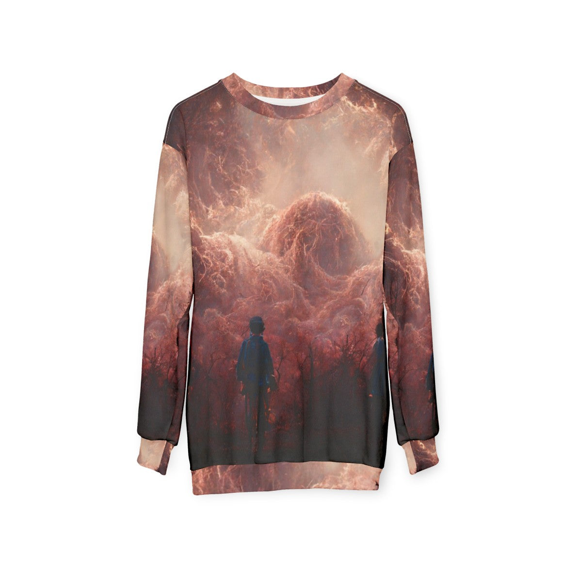 Stranger Universe and Clouds of Chaos Sweatshirt - hanging