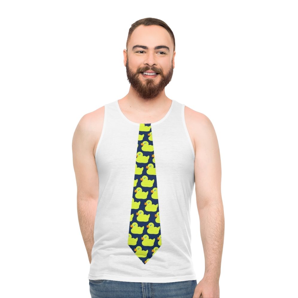 Ducky Tie How I Met Your Mother Unisex Tank Top - men