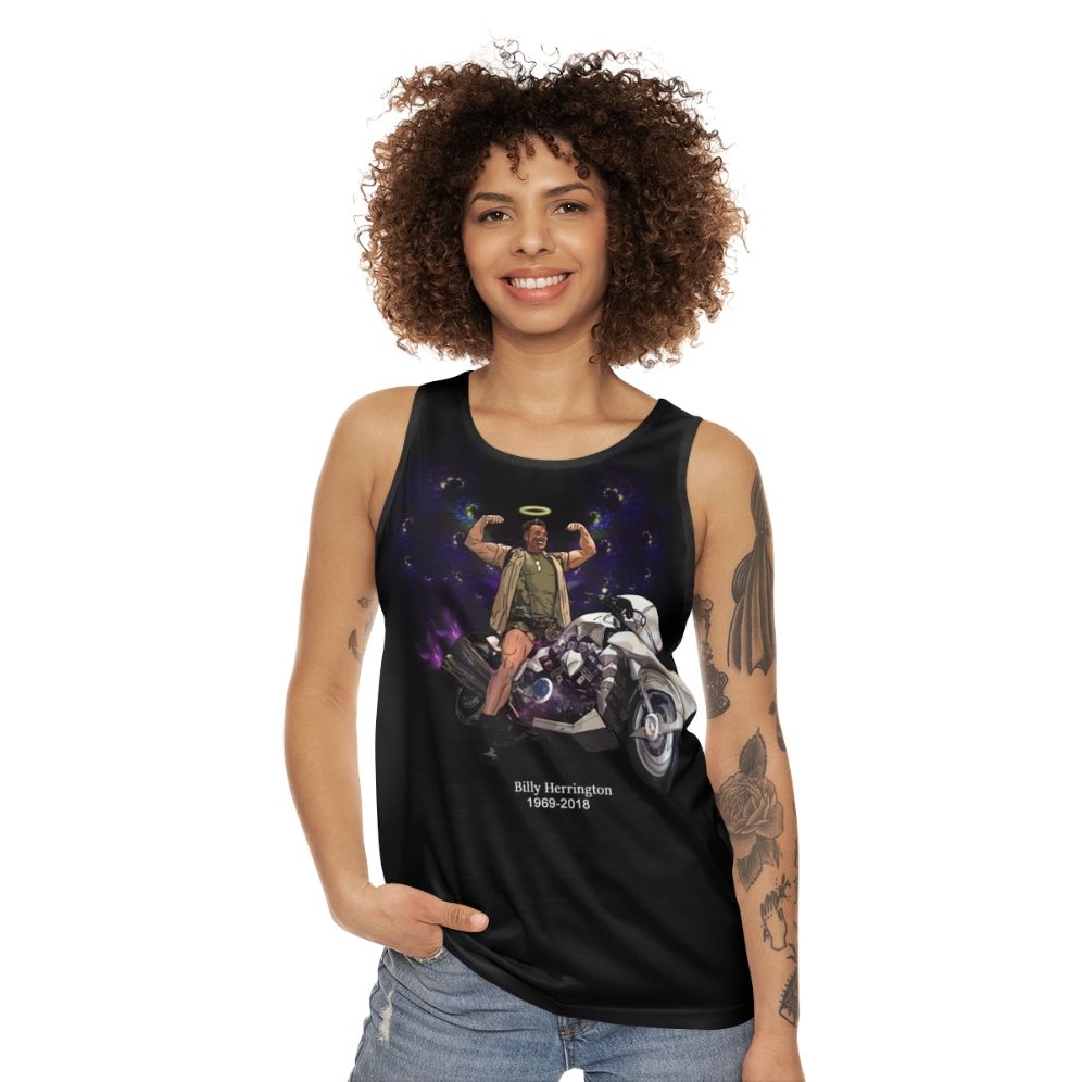 Rest in Peace Aniki Unisex Tank Top - women