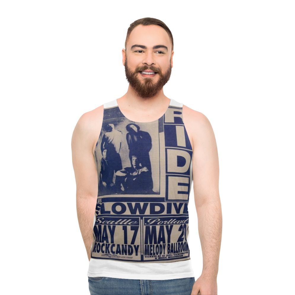 Unisex Indie Rock Shoegaze Tank Top - men