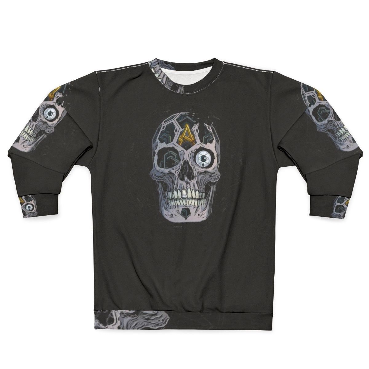 Atreyu "In Our Wake" Skull Album Cover Graphic Sweatshirt