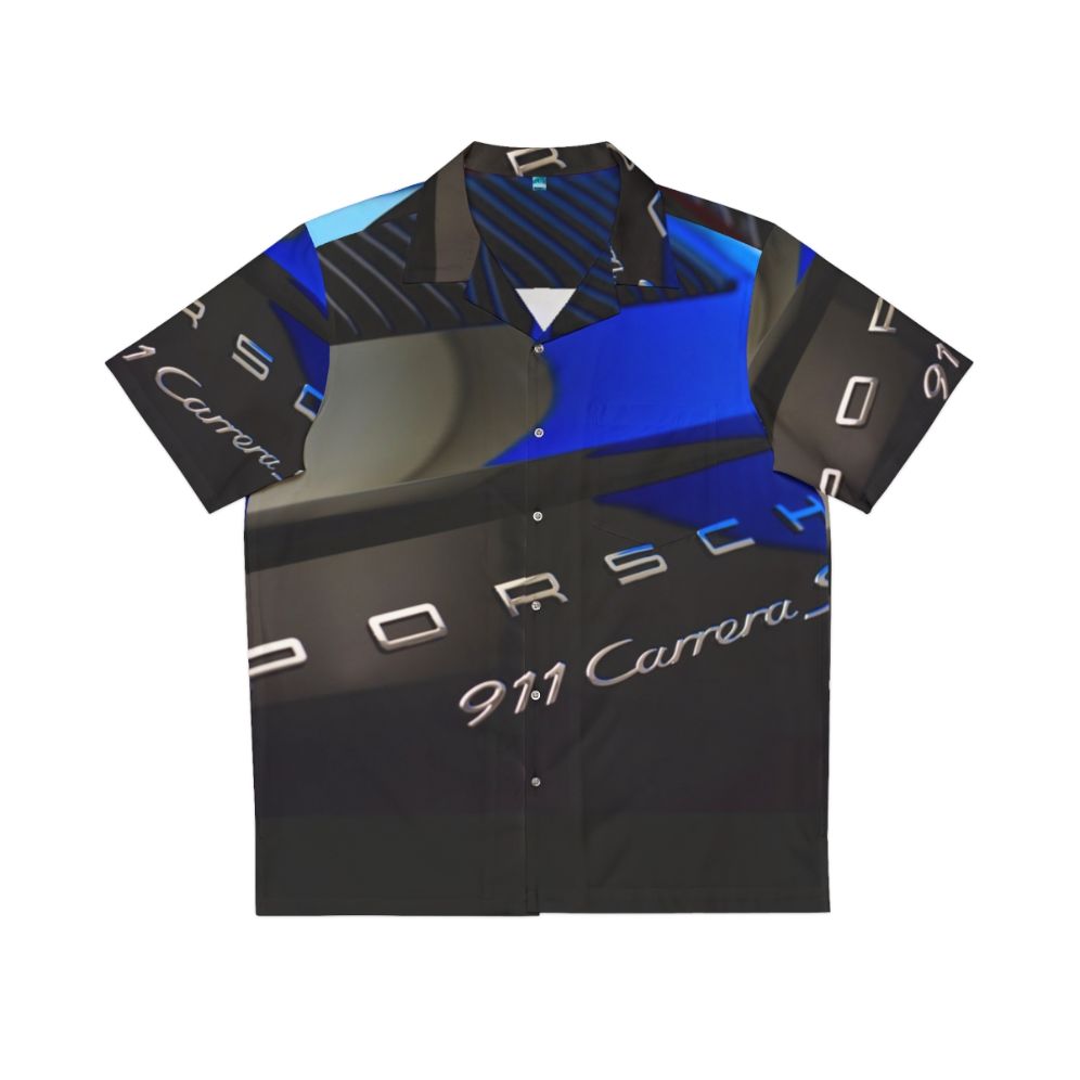 911 Carrera Hawaiian Shirt featuring a sports car design