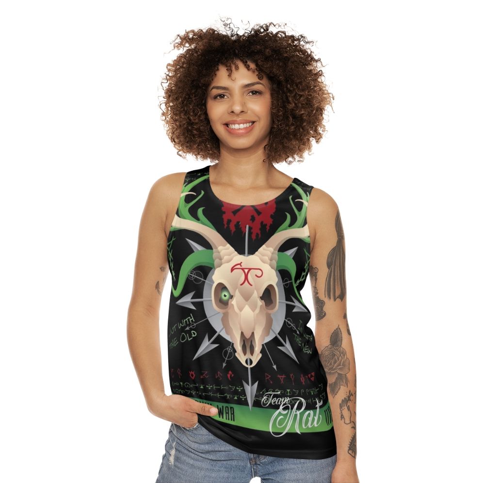 Chaos War Horned Rat Skaven Team Unisex Tank Top - women