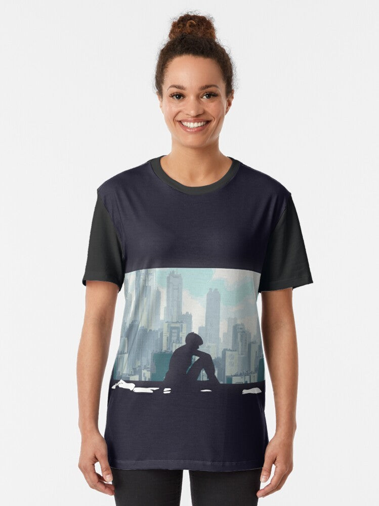 Ghost in the Shell anime and manga inspired graphic t-shirt - Women