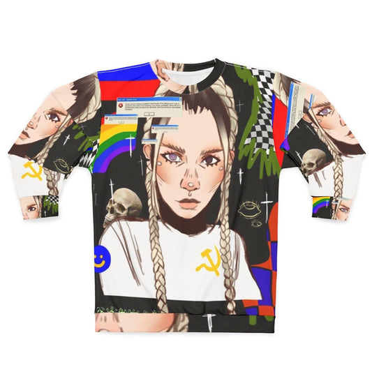 Nastya Kreslina IC3PEAK Communist Sweatshirt