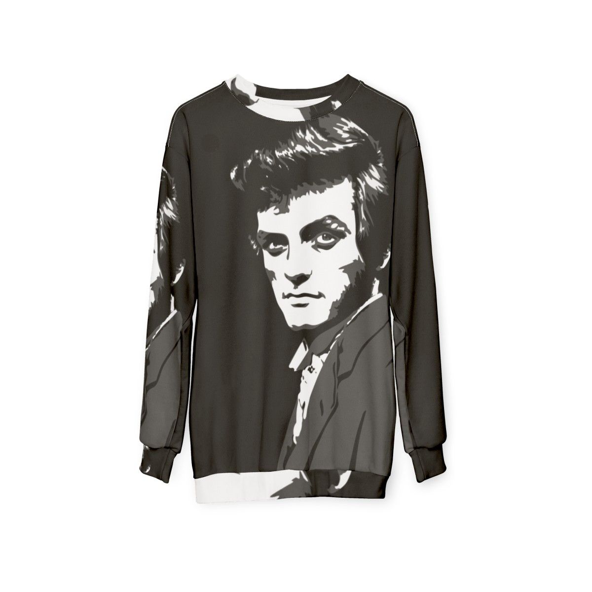 Dark Shadows Quentin Collins Gothic Werewolf Sweatshirt - hanging