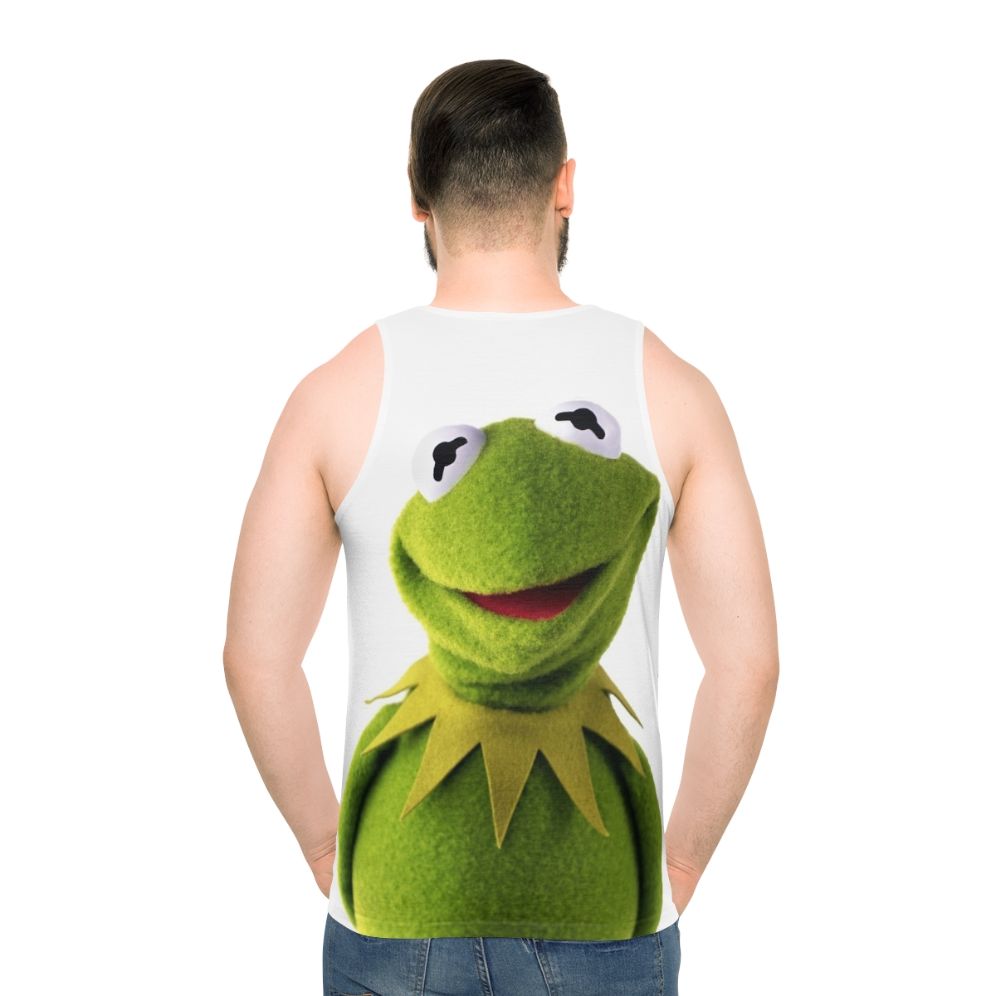 Kermit The Frog Unisex Tank Top - men back