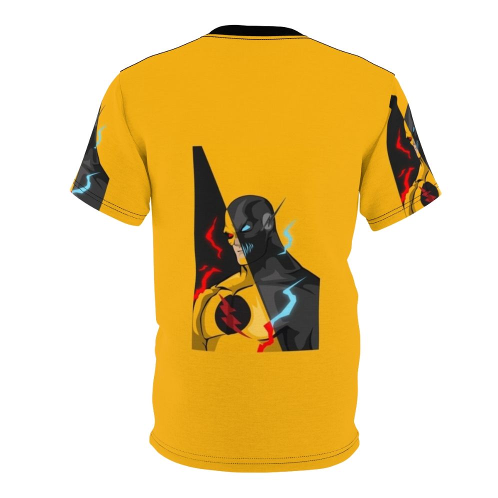 Superhero themed Zoom inspired t-shirt with bold graphic design - Back