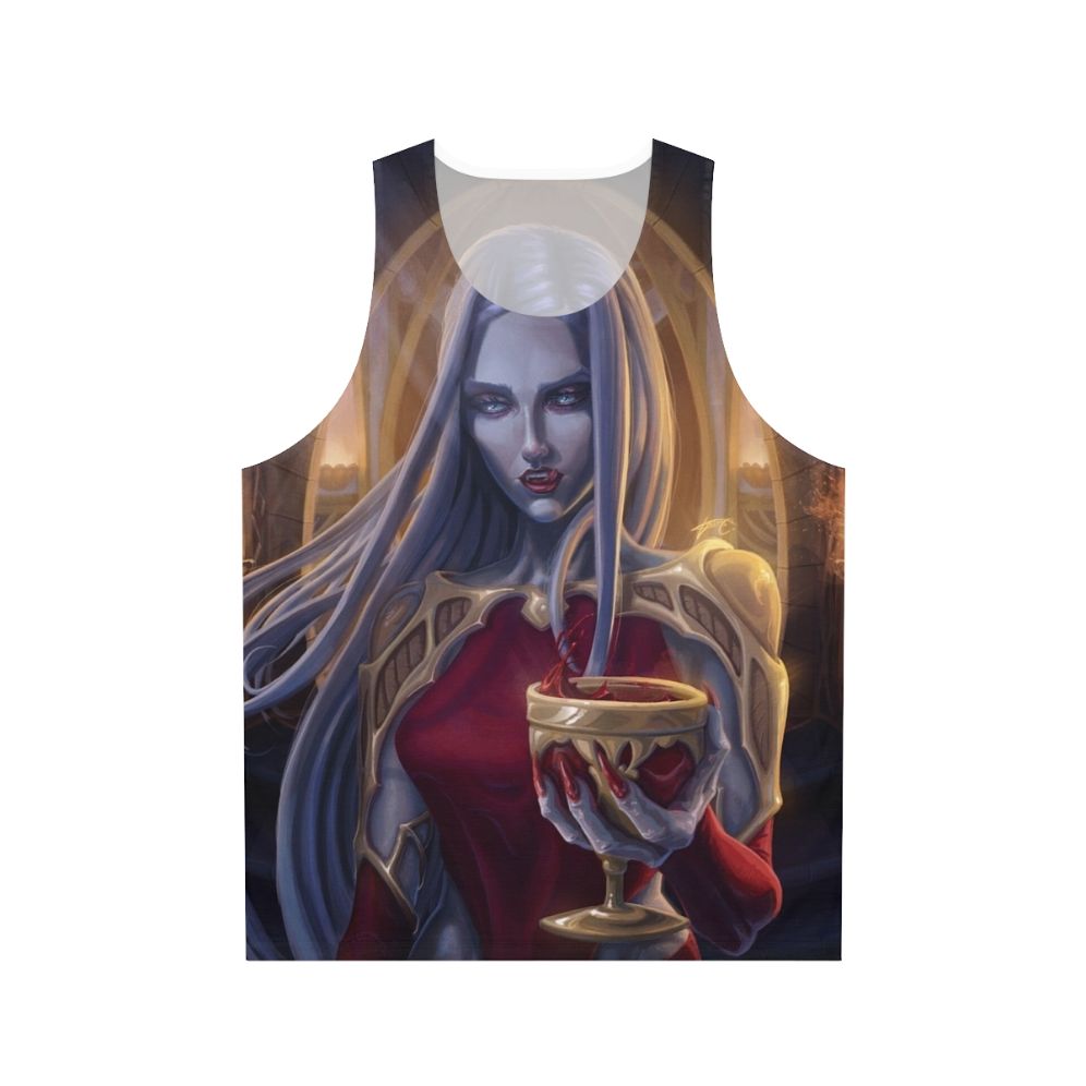 Carmilla Castlevania Dark Fantasy Unisex Tank Top