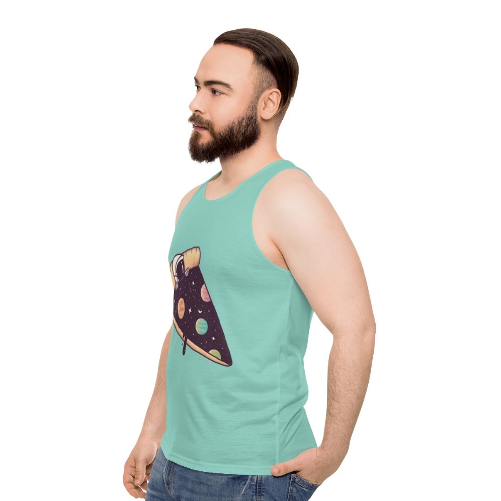 Galactic Deliciousness Unisex Space Tank Top - men side