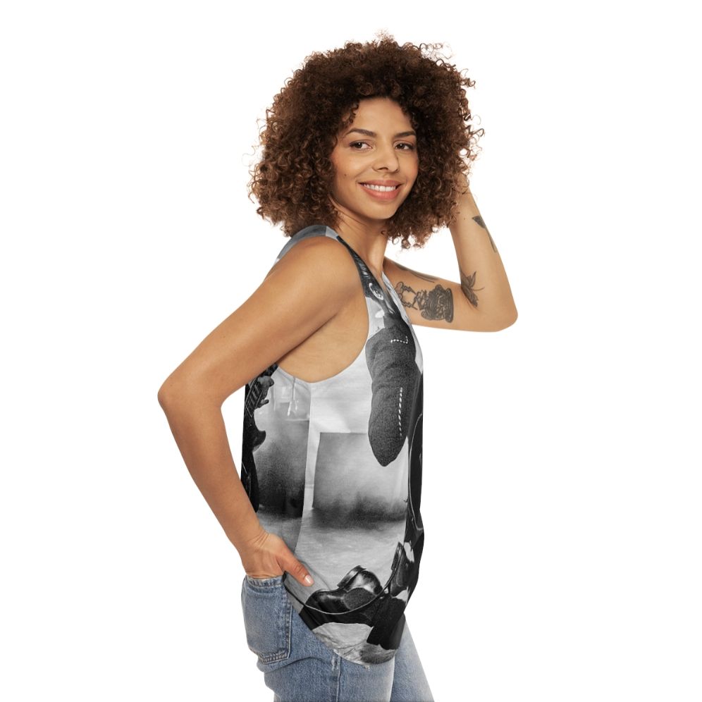 Vintage Alex The Monkeys Unisex Tank Top - women side