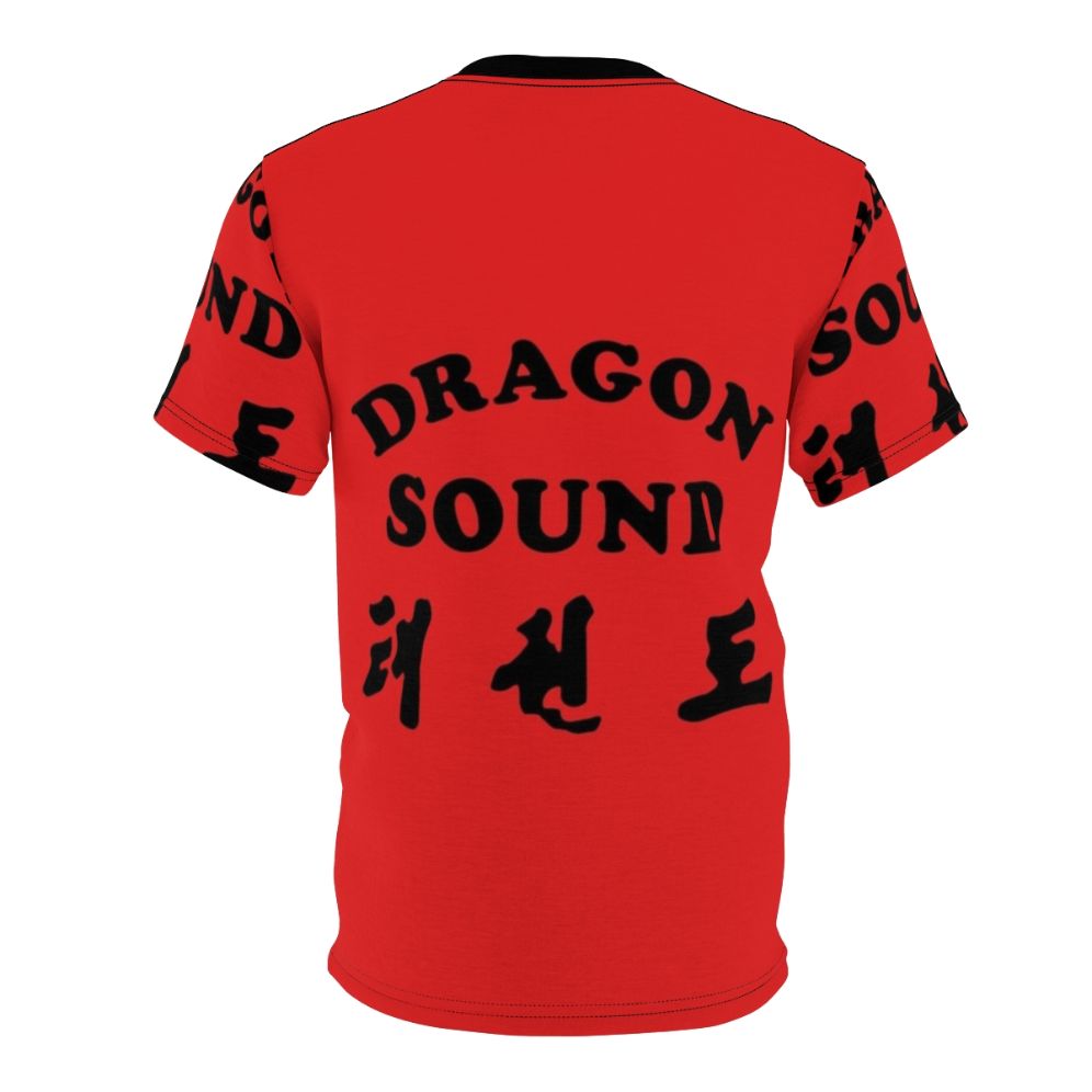 Dragon Sound Inspired Movie T-Shirt with Cult Classic Print - Back