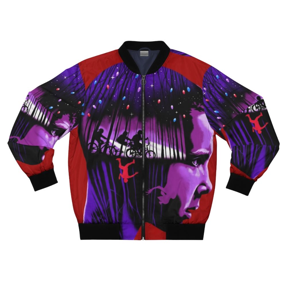 Stranger Things Eleven Bomber Jacket with the iconic Eleven design