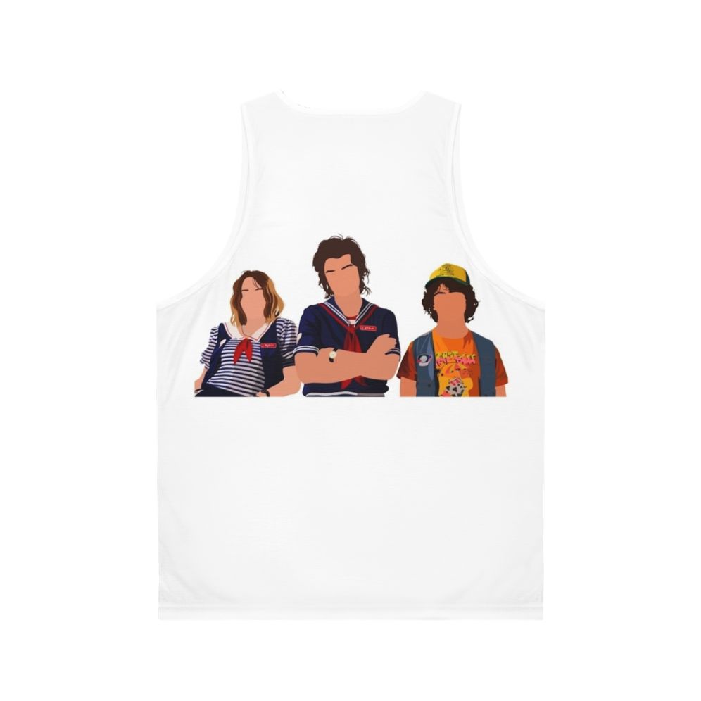 Scoops Ahoy Stranger Things Unisex Tank Top - Back