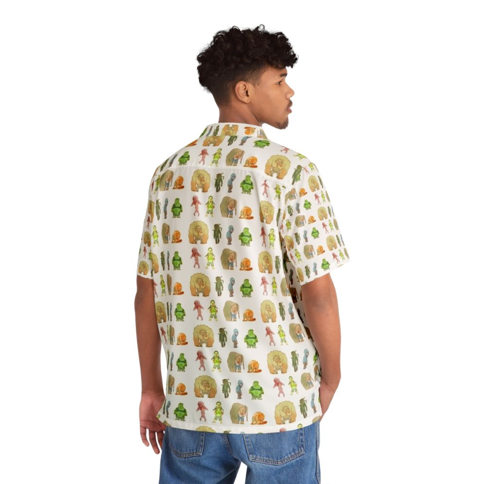 Left 4 Dead Zombies Hawaiian Shirt - People Back