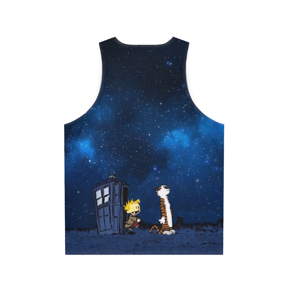 Calvin and Hobbes Unisex Tank Top - Back