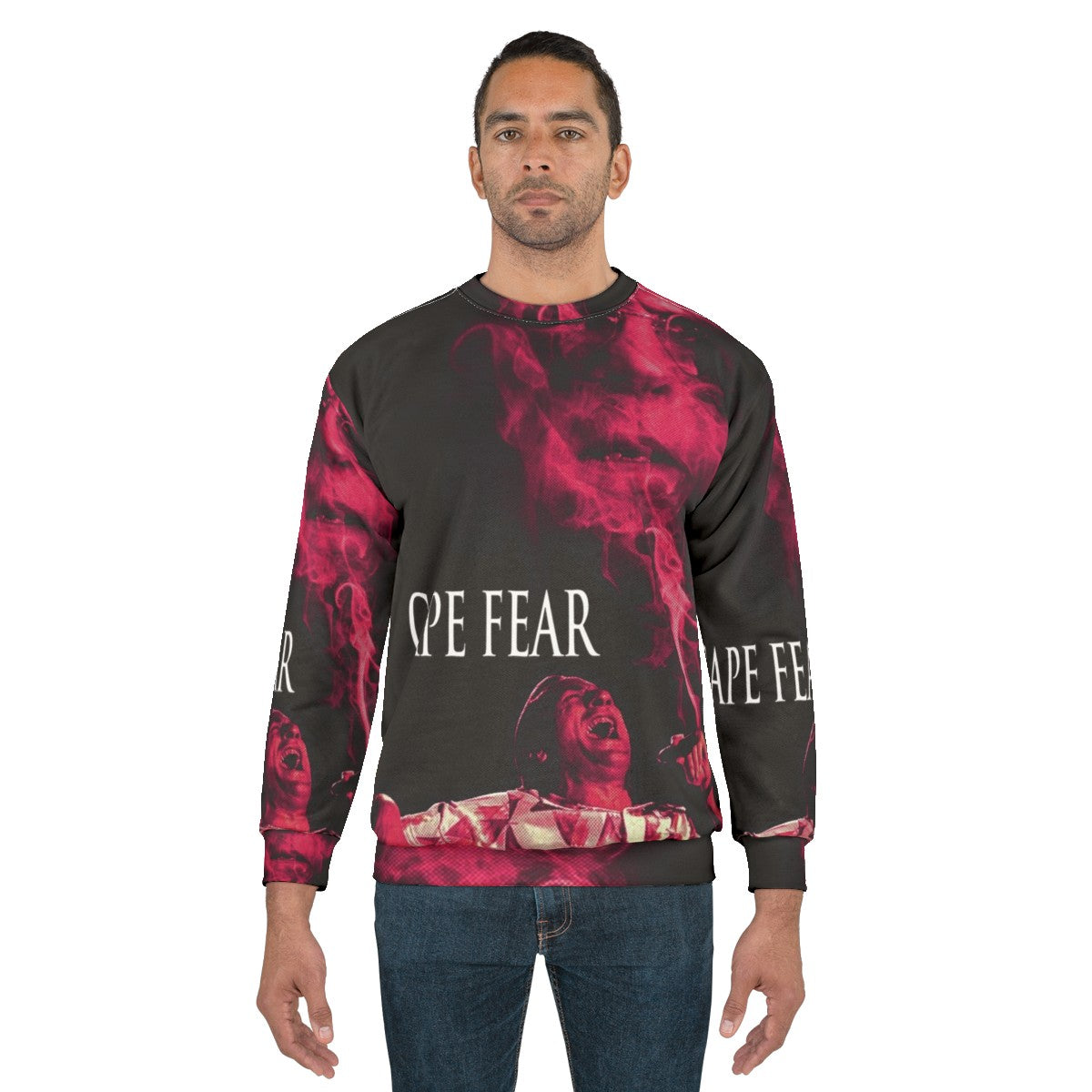 Vintage Cape Fear Movie Poster Sweatshirt - men