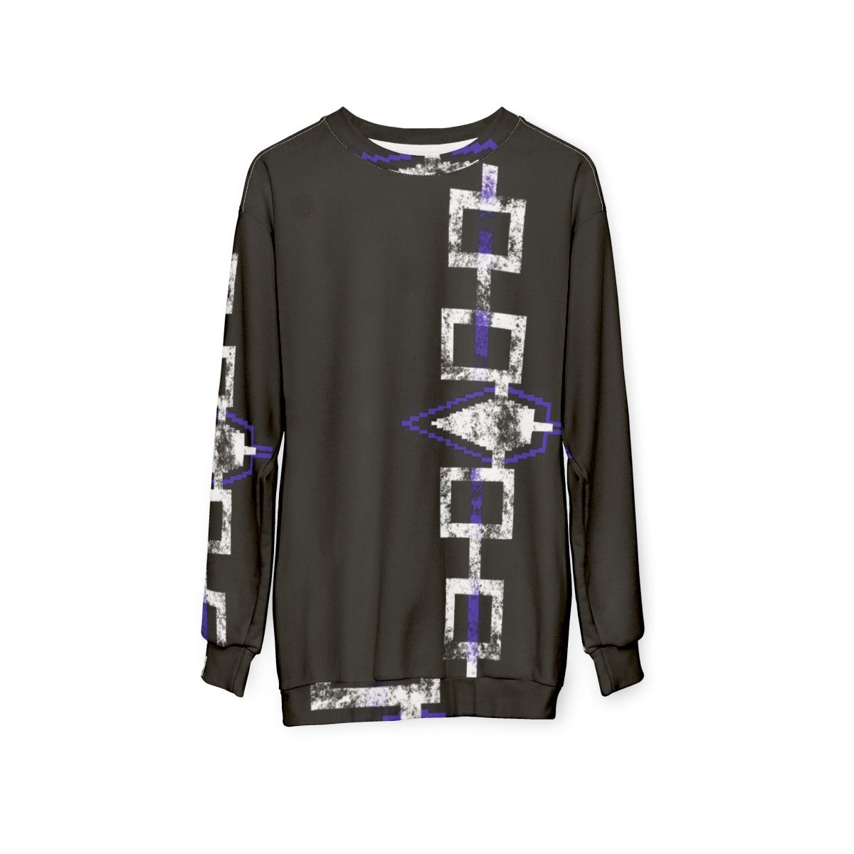 Haudenosaunee Hiawatha Belt Native American Sweatshirt - hanging