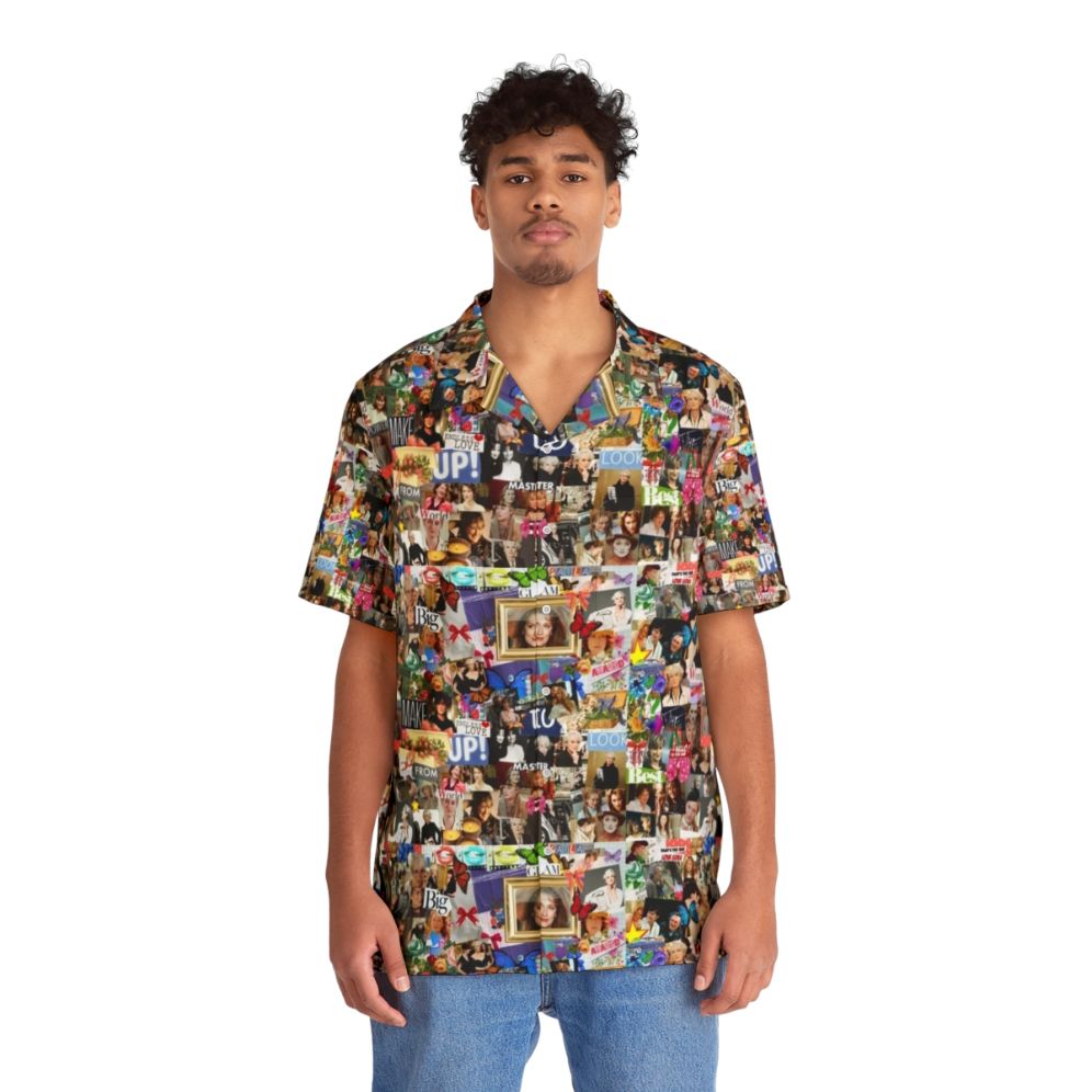 Meryl Streep Collage Hawaiian Shirt - People Front