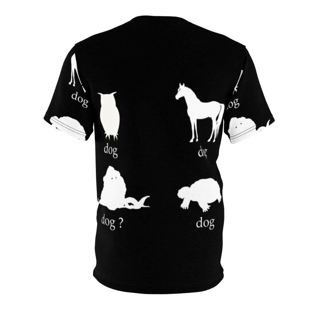 Elden Ring-inspired dog meme design on a high-quality t-shirt - Back