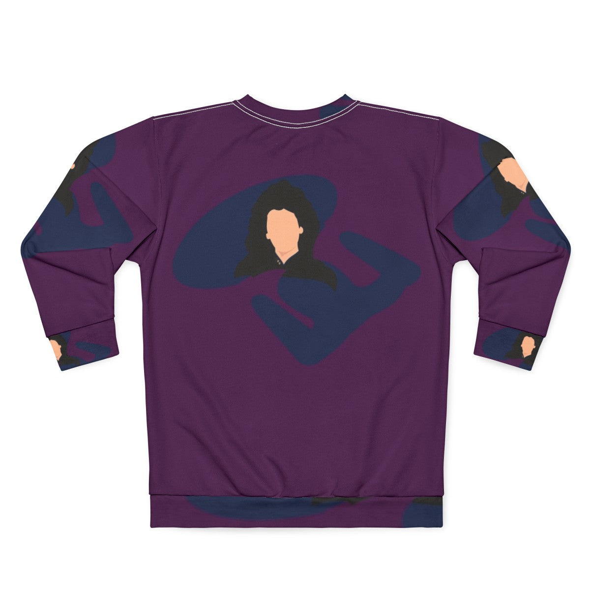 Empathic Counselor Deanna Troi Star Trek Sweatshirt - Back