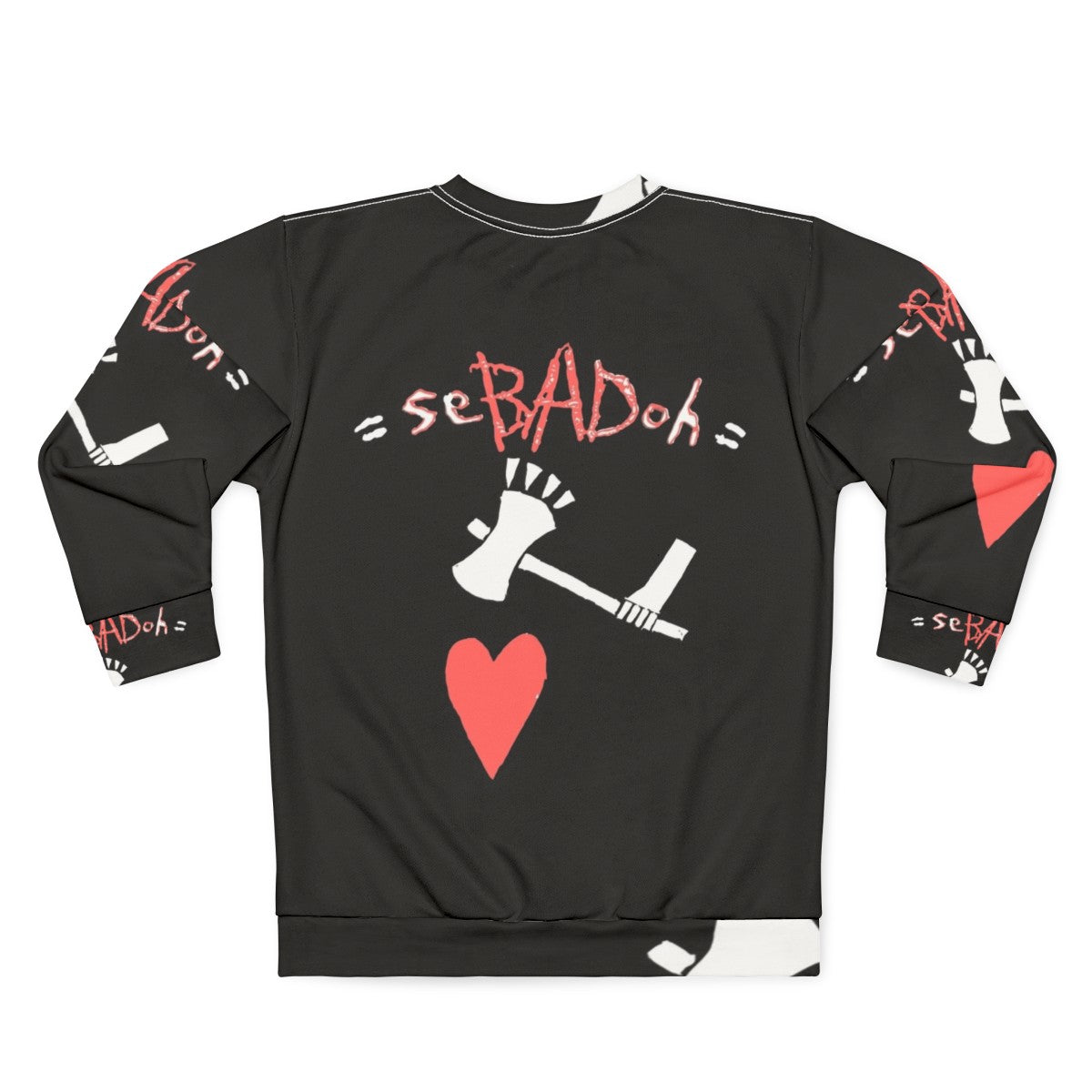 Sebadoh 80s Indie Rock Band Sweatshirt - Back