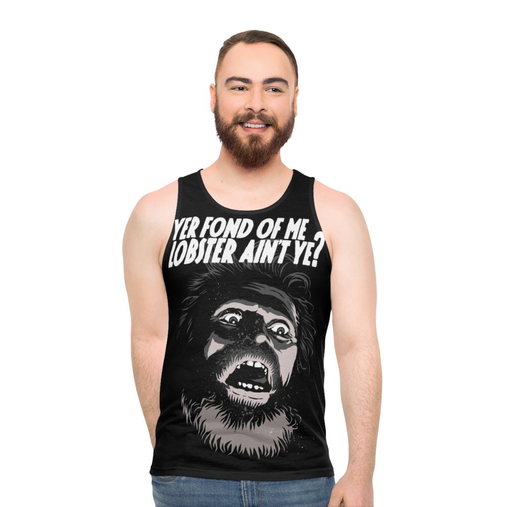 Unisex Lobster Horror Tank Top - men