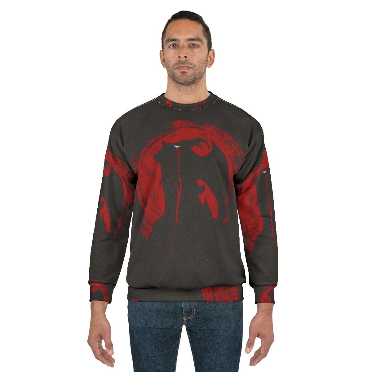 Devilman Crybaby Crying Baby Sweatshirt - men