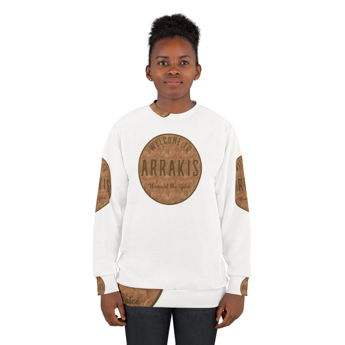 Dune House Atreides Round Dark Pattern Sweatshirt - women