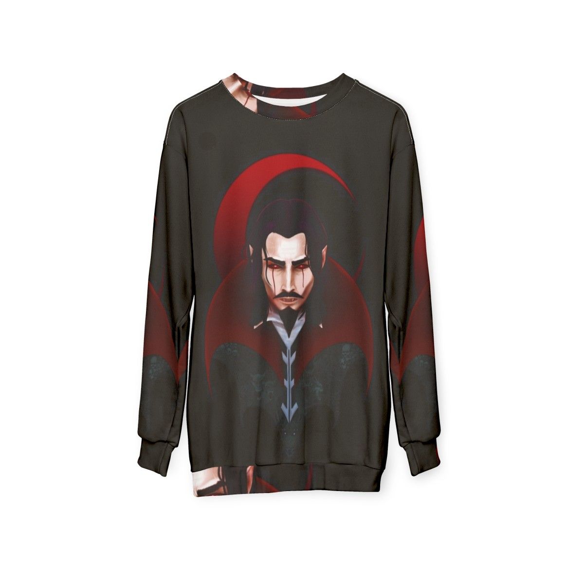 Dracula Vlad Tepes Castlevania Sweatshirt - hanging