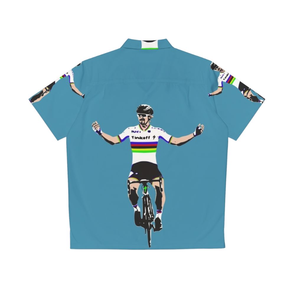 Peter Sagan Hawaiian Cycling Shirt - Back