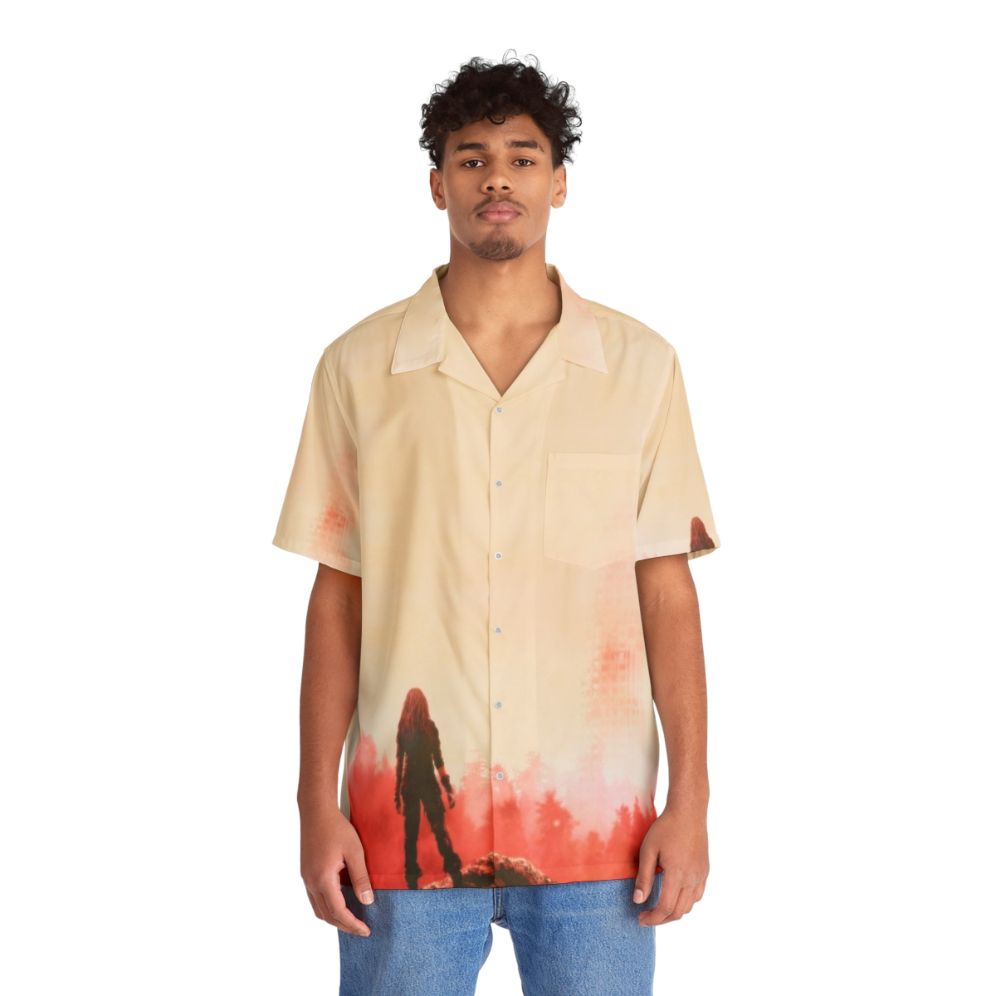 Wanheda The 100 Clarke Griffin Hawaiian Shirt - People Front