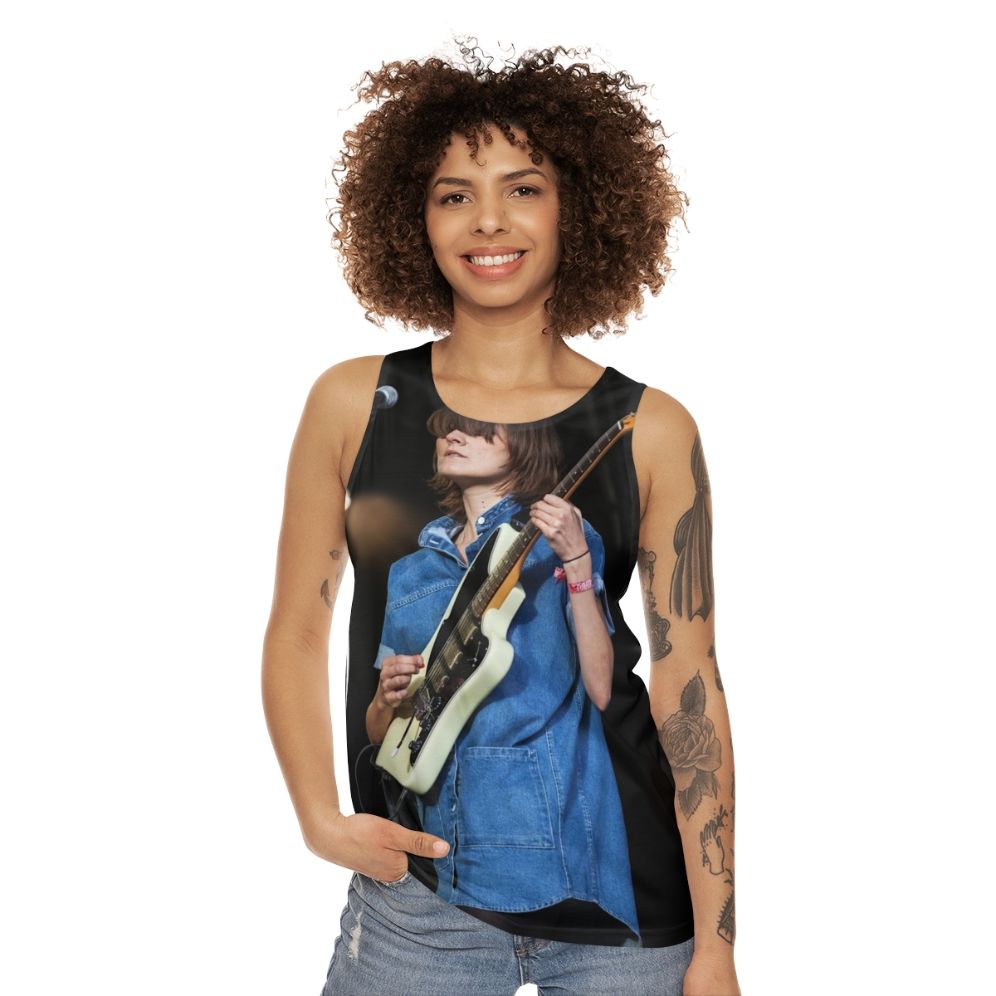 Cate Le Bon Unisex Tank Top - women