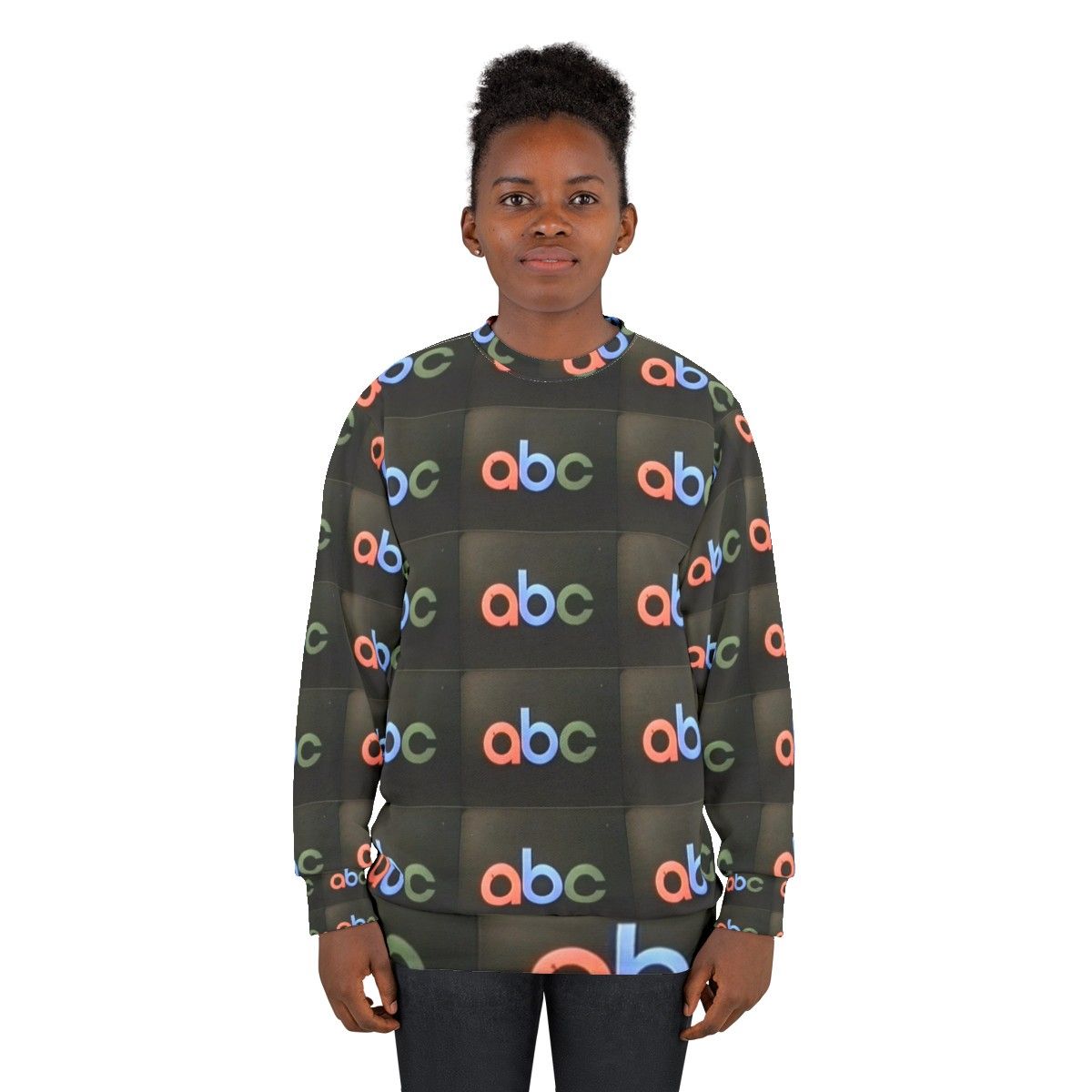 Vintage ABC logo sixties sweatshirt - women