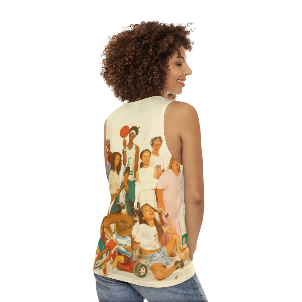 Glass Animals "How To Be A Human Being" Unisex Tank Top - women back