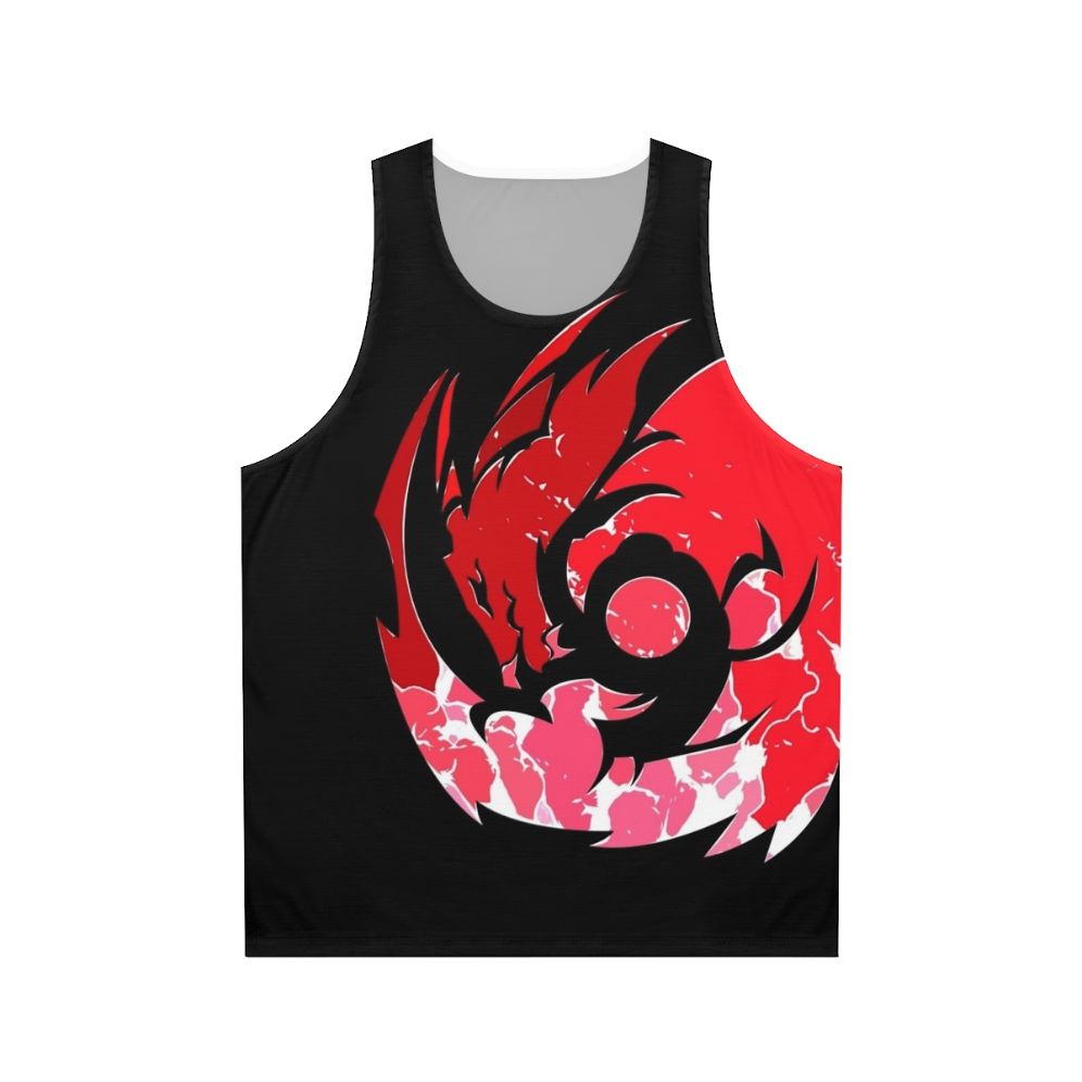 Mystic fire dragon unisex tank top