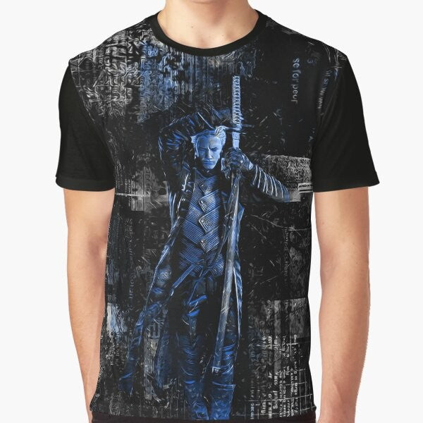 Devil May Cry Graphic T-Shirt featuring Dante and Vergil