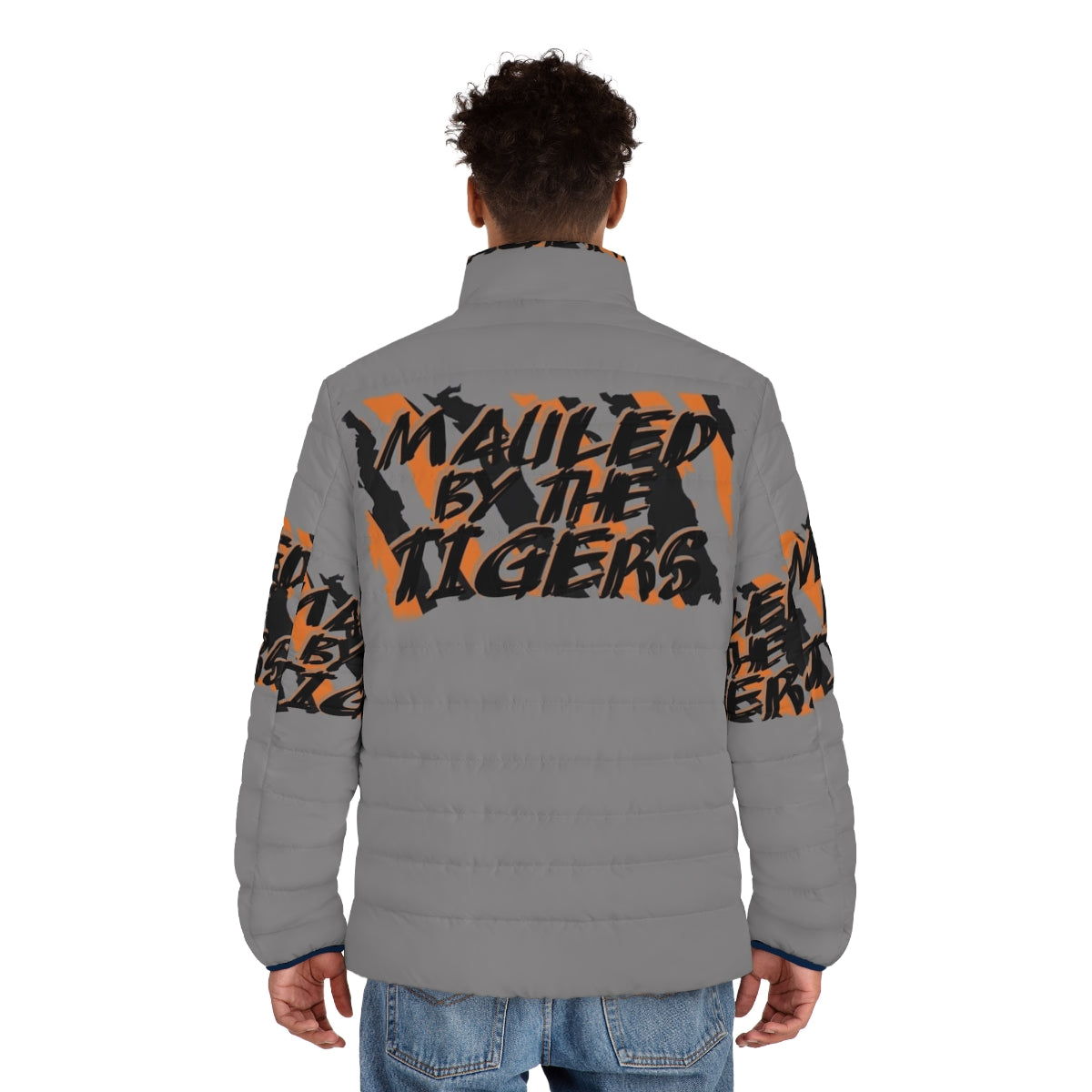 Mauled By The Tigers Puffer Jacket - Hull City Football Club Merchandise - men back