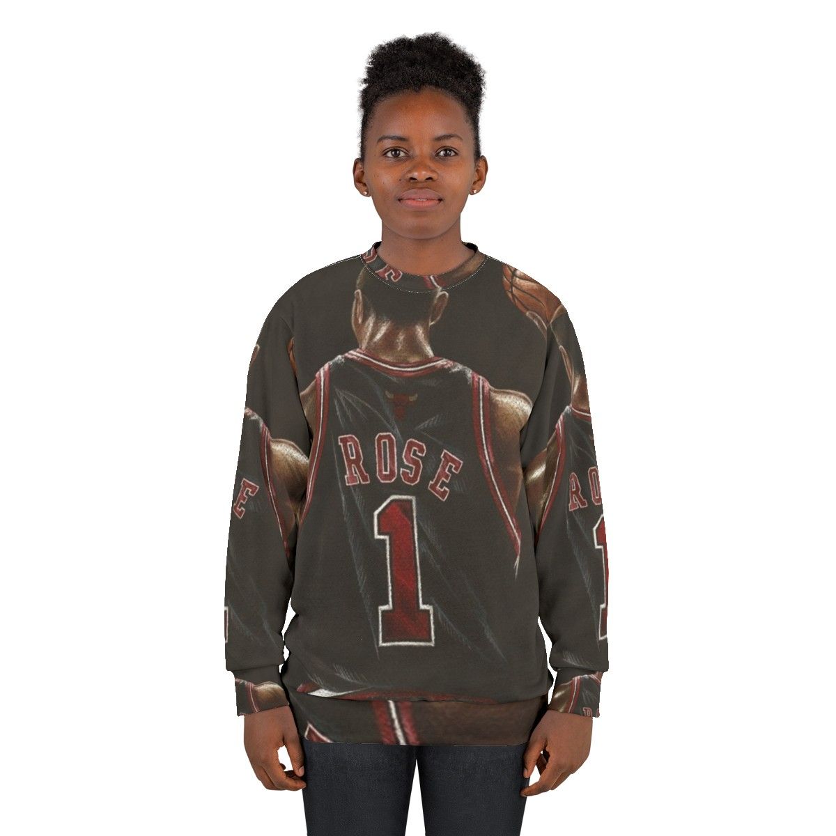 Derrick Rose Basketball Sweatshirt - women