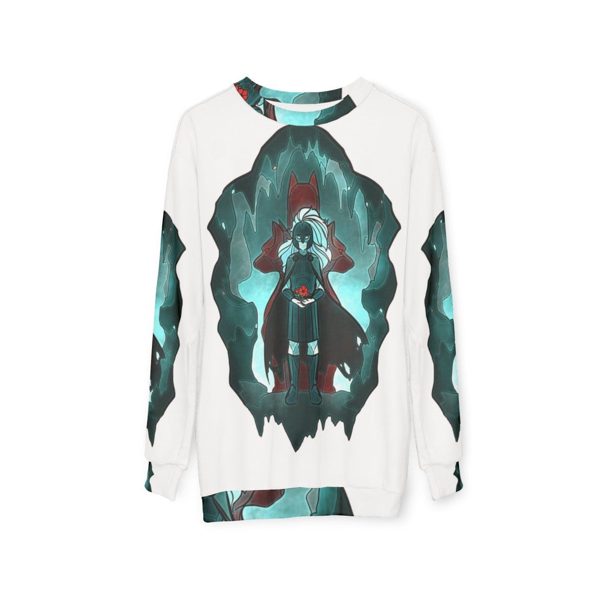 Stained Glass Hades Greek Mythology Sweatshirt - hanging