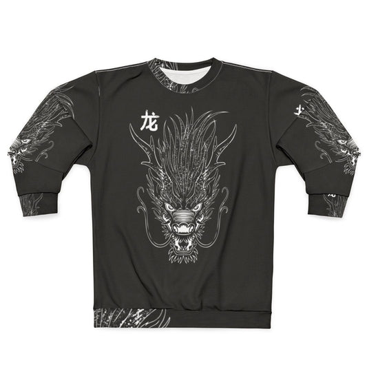 Oriental dragon symbol sweatshirt