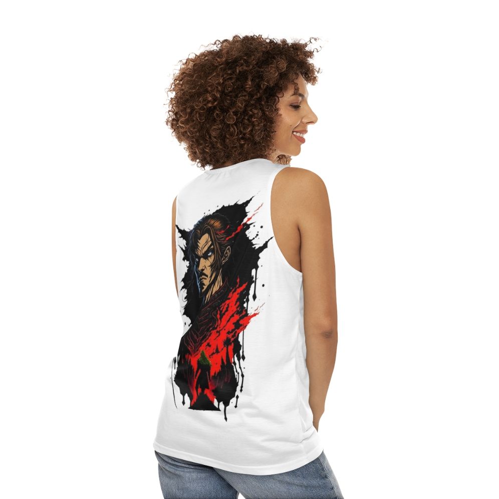 Castlevania Netflix Unisex Anime Inspired Tank Top - women back