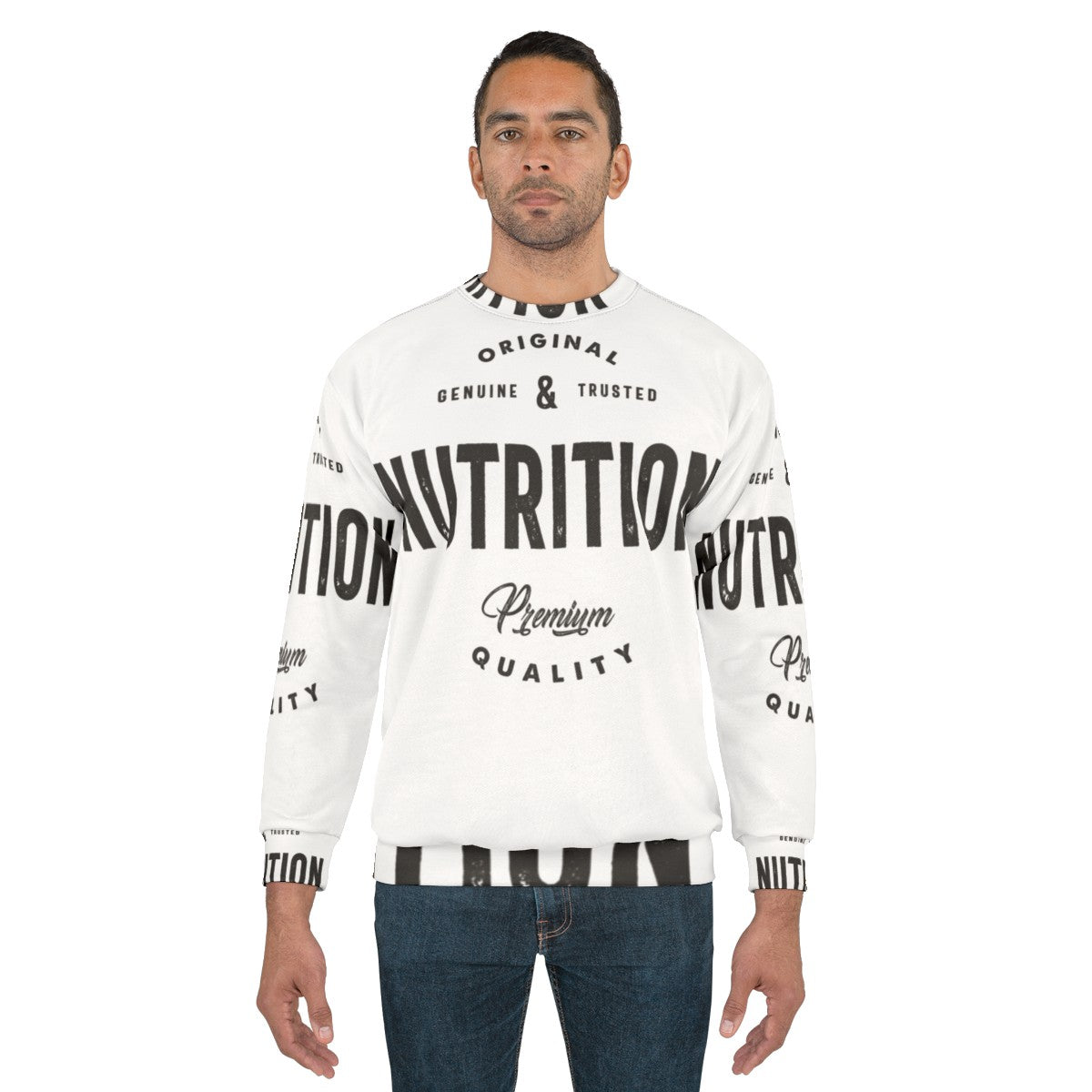 Nutrition Original Sweatshirt for Nutritionists, Dietitians and Health Professionals - men