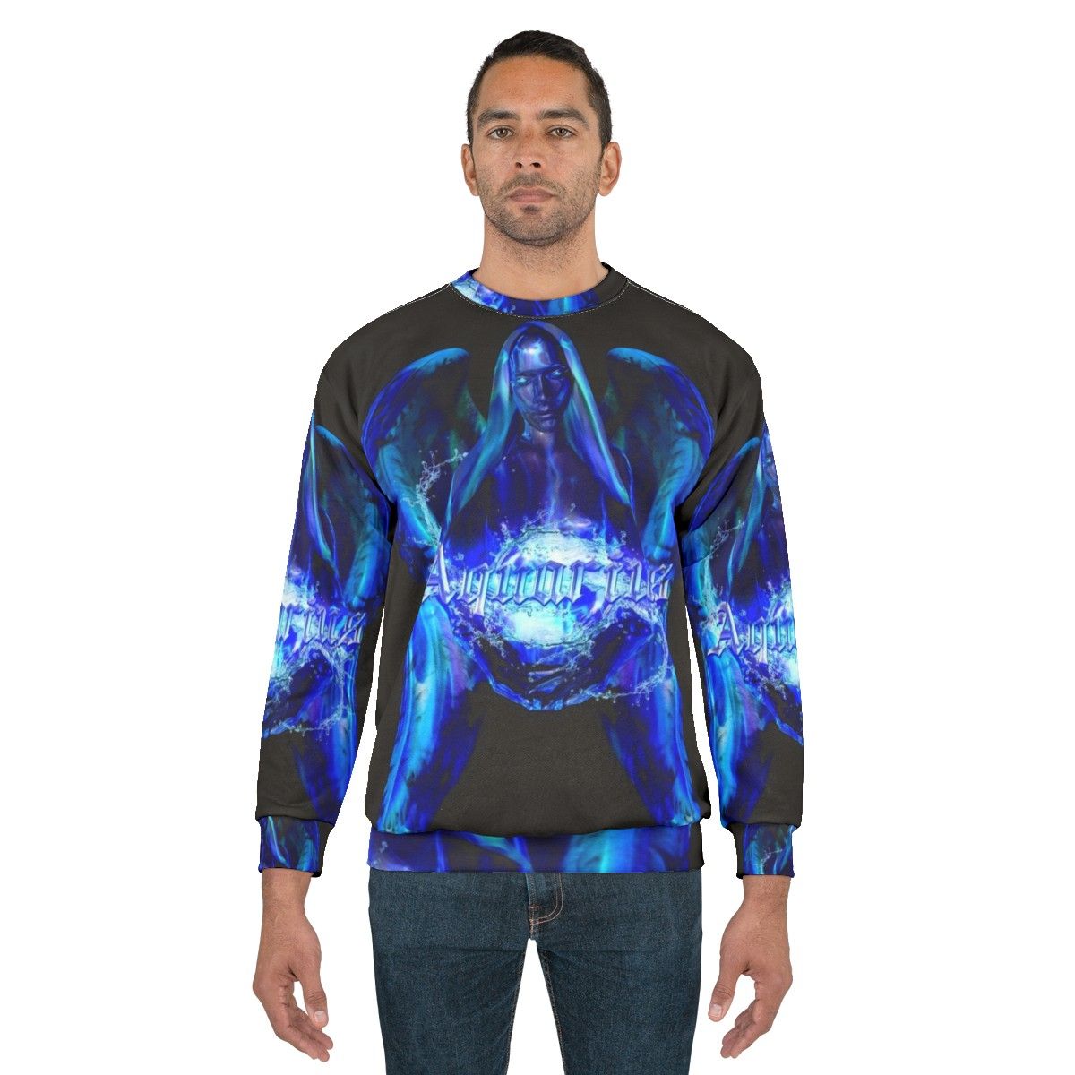 Aquarius Zodiac Sweatshirt - men