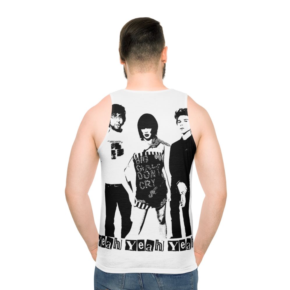 Yeah Yeah Yeahs Band Unisex Tank Top - men back